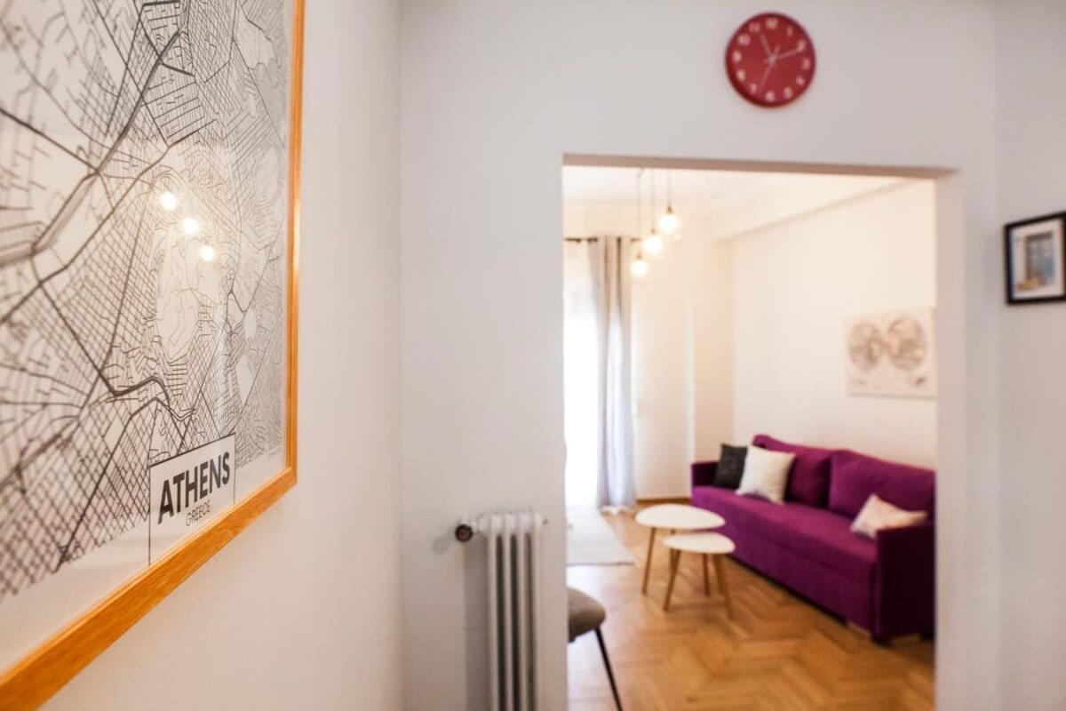 Contemporary Stylish Apartment Located Near Metaxourgeio Area Atény Exteriér fotografie